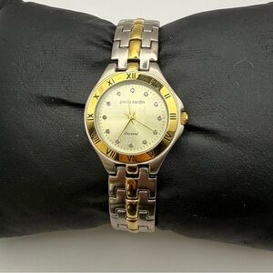 PIERRE CARDIN Vintage Diamond Two Tone Women’s Watch